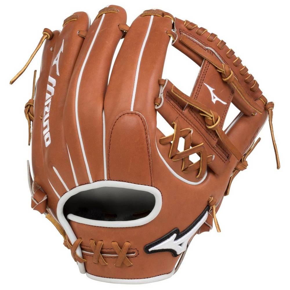 Mizuno Women's Pro Select Fastpitch Softball 11.75" Gloves Brown (312511-YKS)